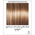 Load image into Gallery viewer, Buttered Toast (GL15/26)-Light brown with medium golden blonde highlights
