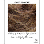 Load image into Gallery viewer, Camel Brown II-A blend of dark brown, light chestnut brown and light golden brown
