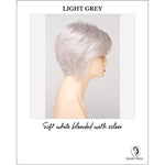 Load image into Gallery viewer, Light Grey-Soft white blended with silver
