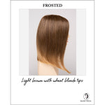 Load image into Gallery viewer, Chelsea By Envy in Frosted-Light brown with wheat blonde tips
