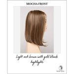 Load image into Gallery viewer, Chelsea By Envy in Mocha Frost-Light ash brown with gold blonde highlights
