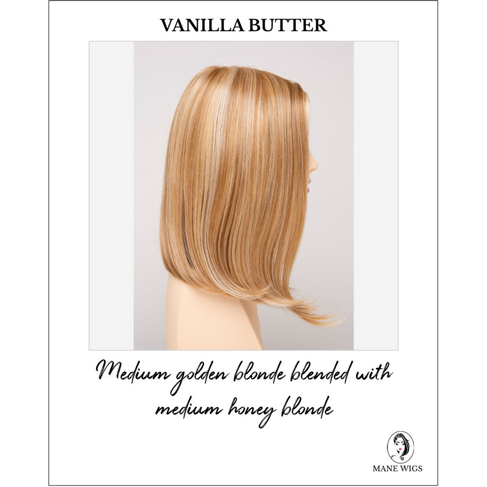 Chelsea By Envy in Vanilla Butter-Medium golden blonde blended with medium honey blonde