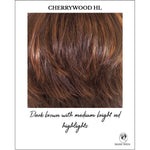 Load image into Gallery viewer, Cherrywood HL-Dark brown with medium bright red highlights
