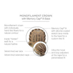 Load image into Gallery viewer, Monofilament Crown with Memory Cap III Base
