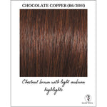 Load image into Gallery viewer, Chocolate Copper (R6/30H)-Chestnut brown with light auburn highlights
