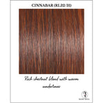 Load image into Gallery viewer, Cinnabar (RL32/31)-Rich chestnut blend with warm undertones
