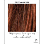 Load image into Gallery viewer, Cinnamon Mix-Medium brown, bright copper, and medium auburn blend
