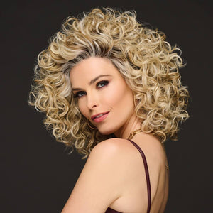 Click, Click, Flash Wig by Raquel Welch in Shaded Biscuit (SS19/23) Image 2