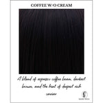 Load image into Gallery viewer, Coffee without Cream-A blend of espresso coffee bean, darkest brown, and the hint of deepest rich caviar
