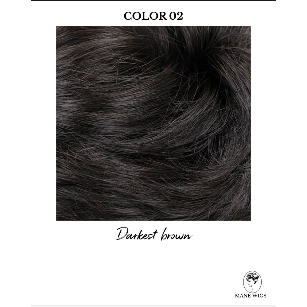 COLOR 02-Darkest brown