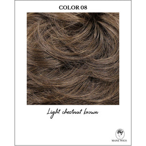 COLOR 08-Light chestnut brown
