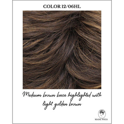 COLOR 12/06HL-Medium brown base highlighted with light golden brown