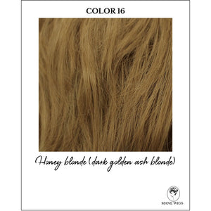 COLOR 16-Honey blonde (dark golden ash blonde)