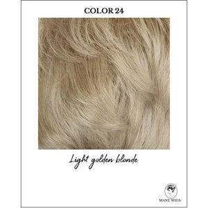 COLOR 24-Light golden blonde