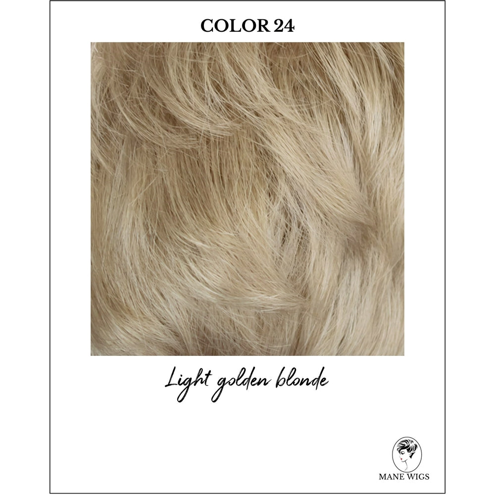 COLOR 24-Light golden blonde