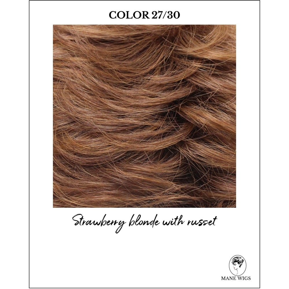 COLOR 27/30-Strawberry blonde with russet