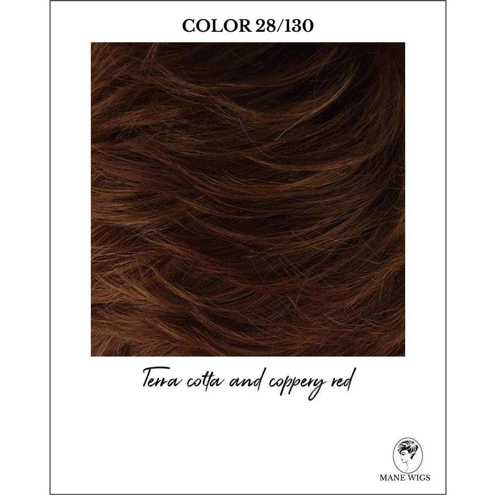 COLOR 28/130-Terra cotta and coppery red