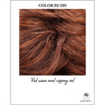 Load image into Gallery viewer, COLOR 32/130-Red wine and coppery red
