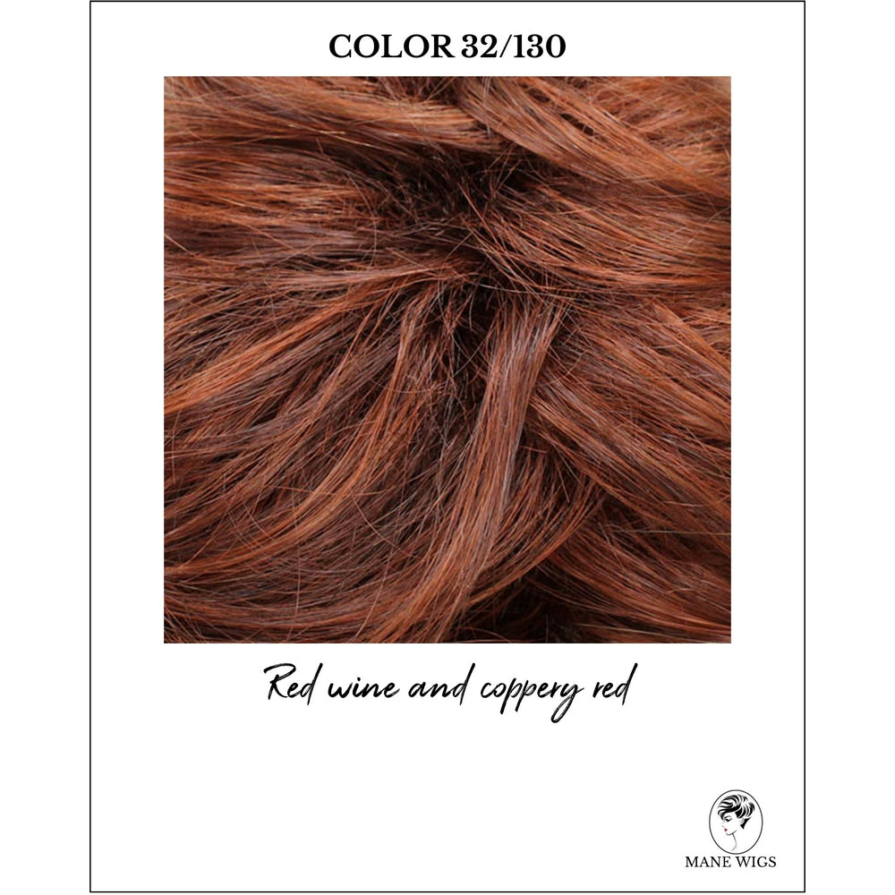 COLOR 32/130-Red wine and coppery red