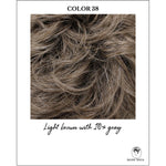Load image into Gallery viewer, COLOR 38-Light brown with 10% gray
