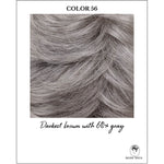 Load image into Gallery viewer, COLOR 56-Darkest brown with 60% gray
