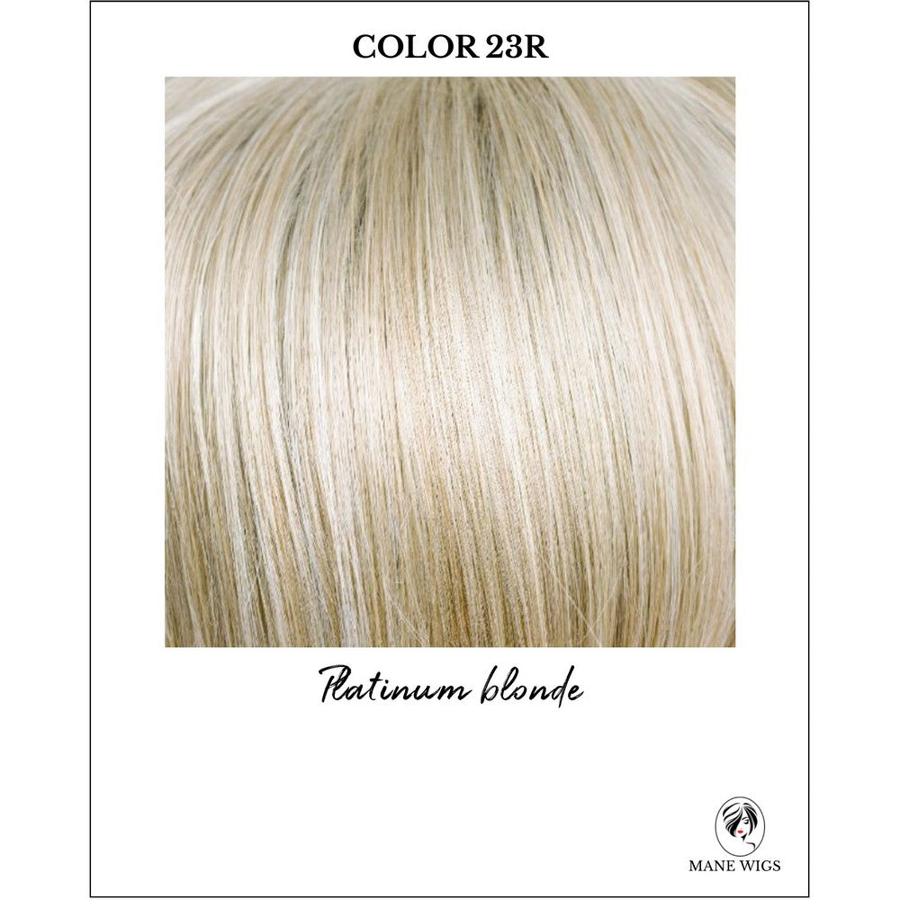 23R-Platinum blonde