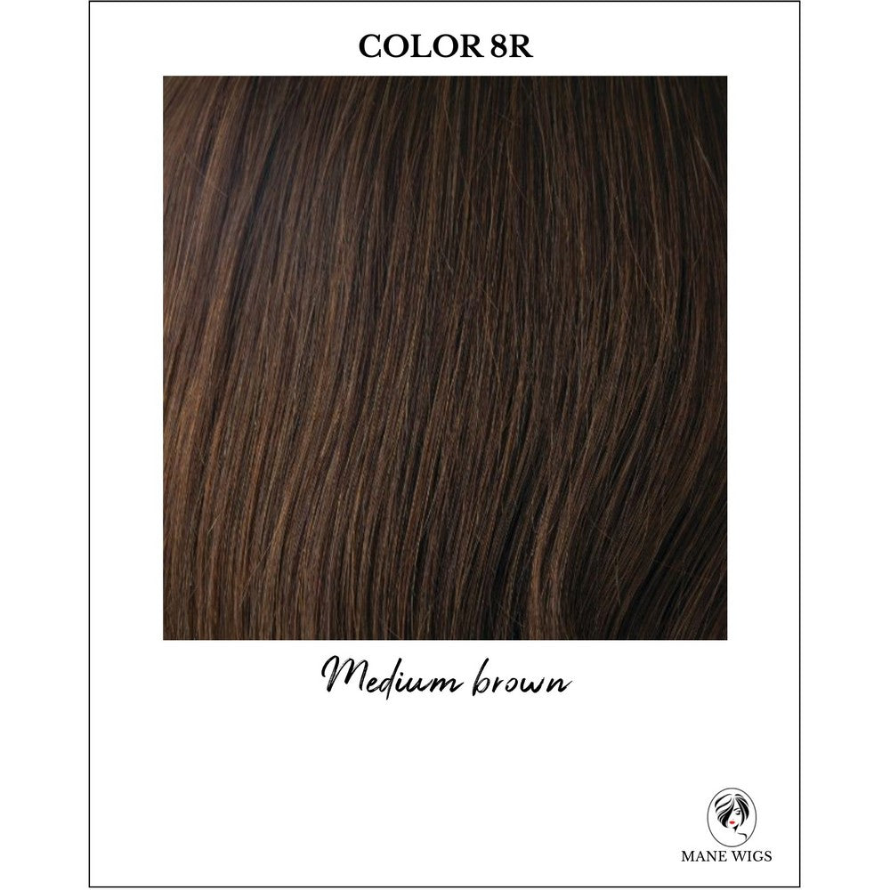 8R-Medium brown