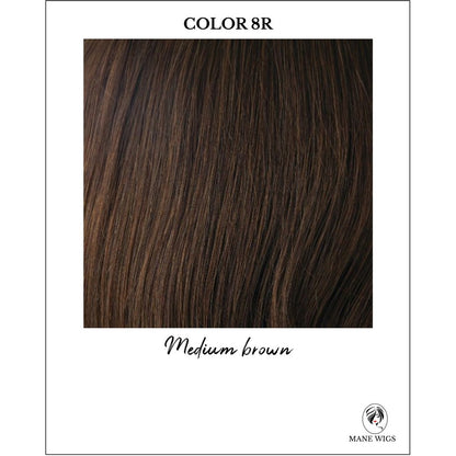 8R-Medium brown