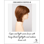 Load image into Gallery viewer, Coti By Envy in Creamed Coffee-R-Copper and light warm brown with honey blonde highlights and medium brown roots
