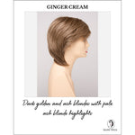 Load image into Gallery viewer, Coti By Envy in Ginger Cream-Dark golden and ash blondes with pale ash blonde highlights
