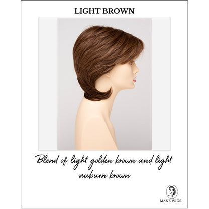 Coti By Envy in Light Brown-Blend of light golden brown and light auburn brown