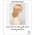 Load image into Gallery viewer, Danielle By Envy in Medium Blonde-Warm blend of medium golden blonde and pale golden blonde
