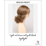 Load image into Gallery viewer, Danielle By Envy in Mocha Frost-Light ash brown with gold blonde highlights
