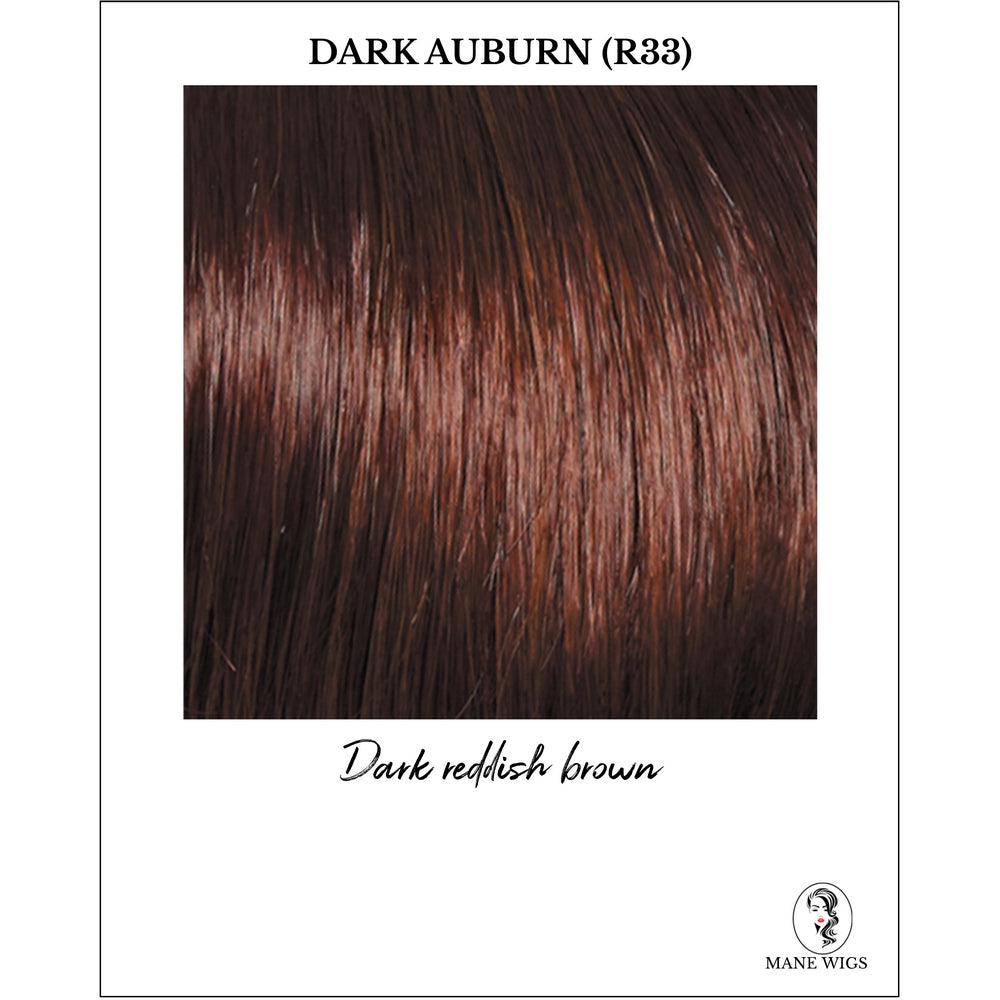 Dark Auburn (R33)-Dark reddish brown