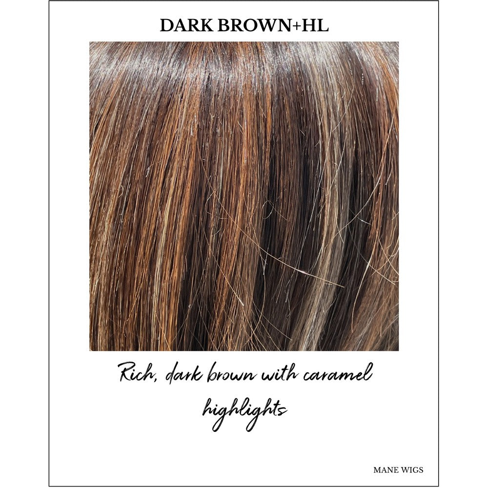 Dark Brown+HL-Rich, dark brown with caramel highlights