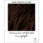 Load image into Gallery viewer, Dark Chocolate Mix-Warm medium brown, dark auburn, and dark brown blend
