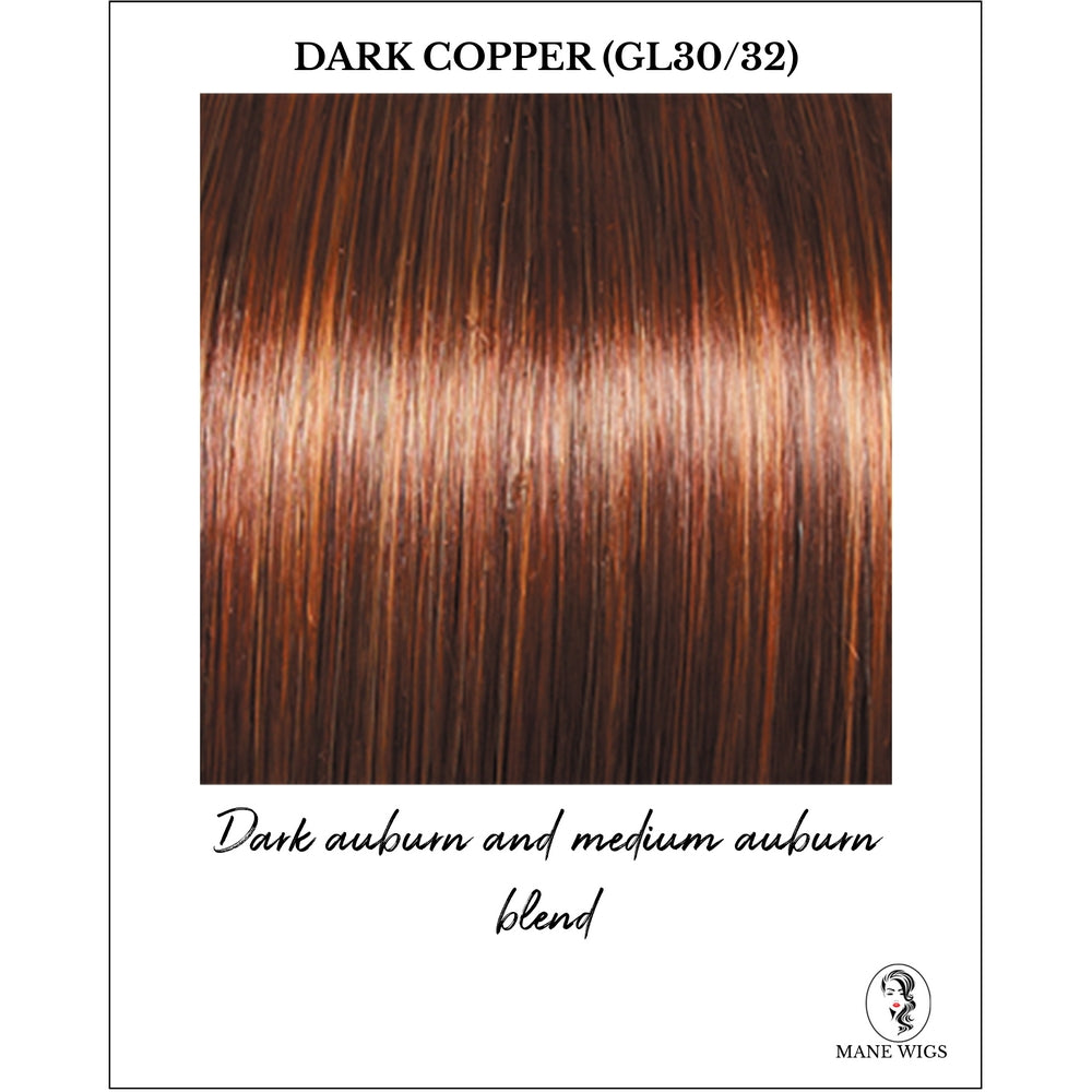 Dark Copper (GL30/32)-Dark auburn and medium auburn blend