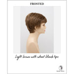 Load image into Gallery viewer, Destiny By Envy in Frosted-Light brown with wheat blonde tips

