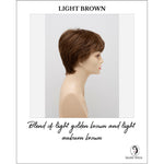 Load image into Gallery viewer, Destiny By Envy in Light Brown-Blend of light golden brown and light auburn brown
