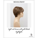Load image into Gallery viewer, Destiny By Envy in Mocha Frost-Light ash brown with gold blonde highlights
