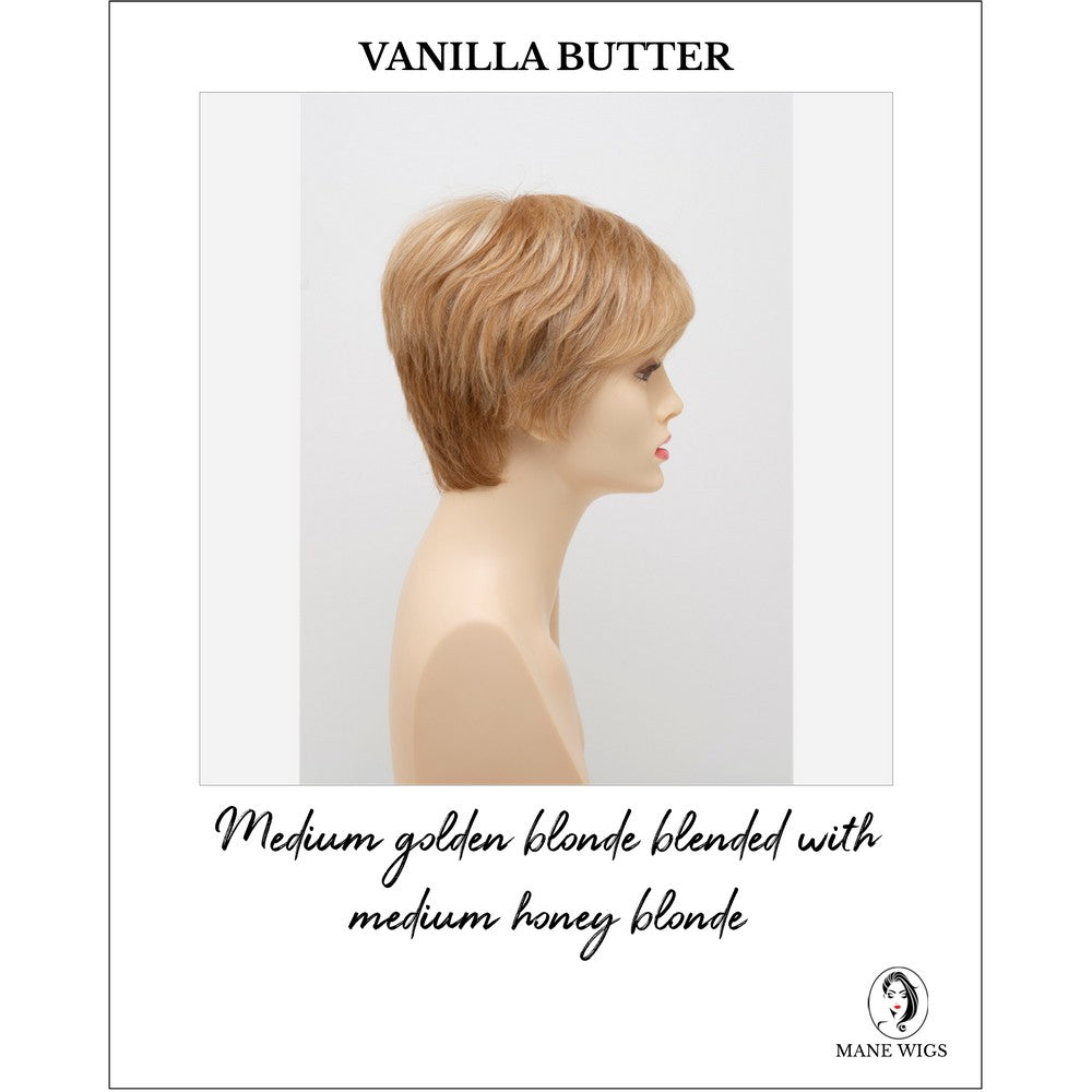 Destiny By Envy in Vanilla Butter-Medium golden blonde blended with medium honey blonde