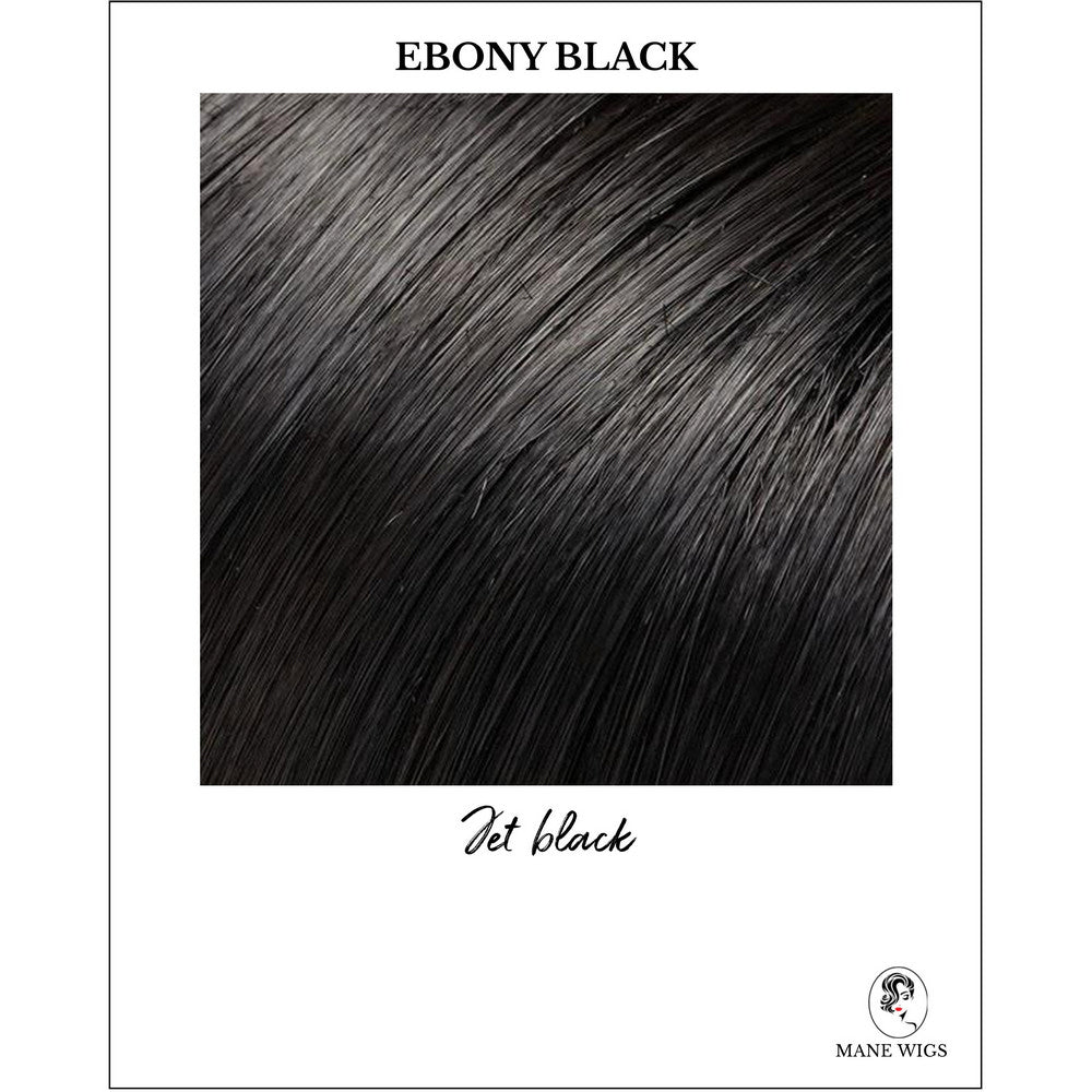 Ebony Black-Jet black