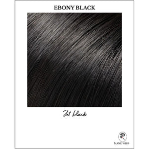 Ebony Black-Jet black