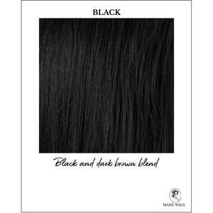 En Vogue by Ellen Wille in Black-Black and dark brown blend