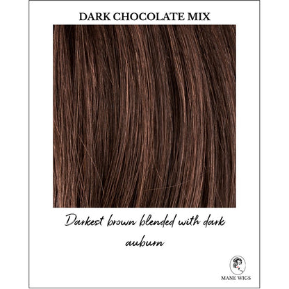 En Vogue by Ellen Wille in Dark Chocolate Mix-Darkest brown blended with dark auburn