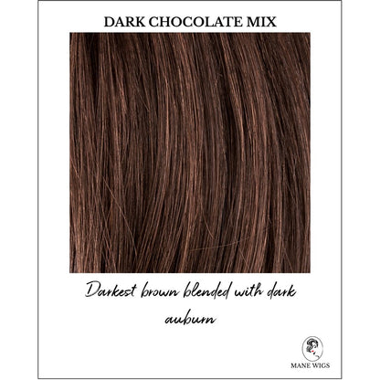 En Vogue by Ellen Wille in Dark Chocolate Mix-Darkest brown blended with dark auburn