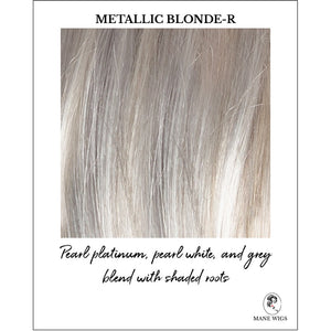 En Vogue by Ellen Wille in Metallic Blonde-R-Pearl platinum, pearl white, and grey blend with shaded roots