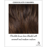 Load image into Gallery viewer, Chocolate Caramel -Chocolate brown base blended with caramel and medium auburn
