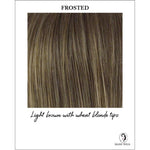 Load image into Gallery viewer, Frosted-Light brown with wheat blonde tips
