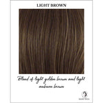 Load image into Gallery viewer, Danielle By Envy in Light Brown-Blend of light golden brown and light auburn brown
